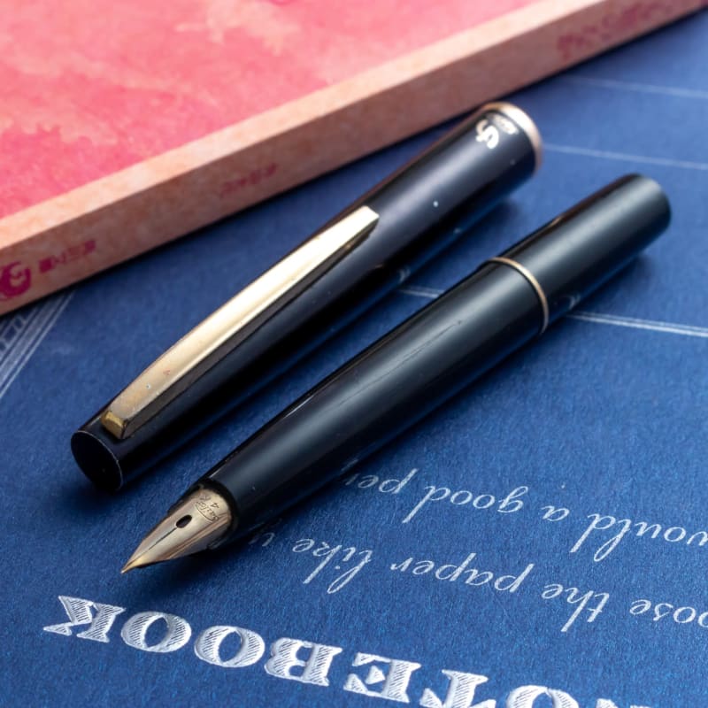 Vintage 1960s Sailor Compact Pocket 14K Gold JIS Nib Pocket Fountain Pen