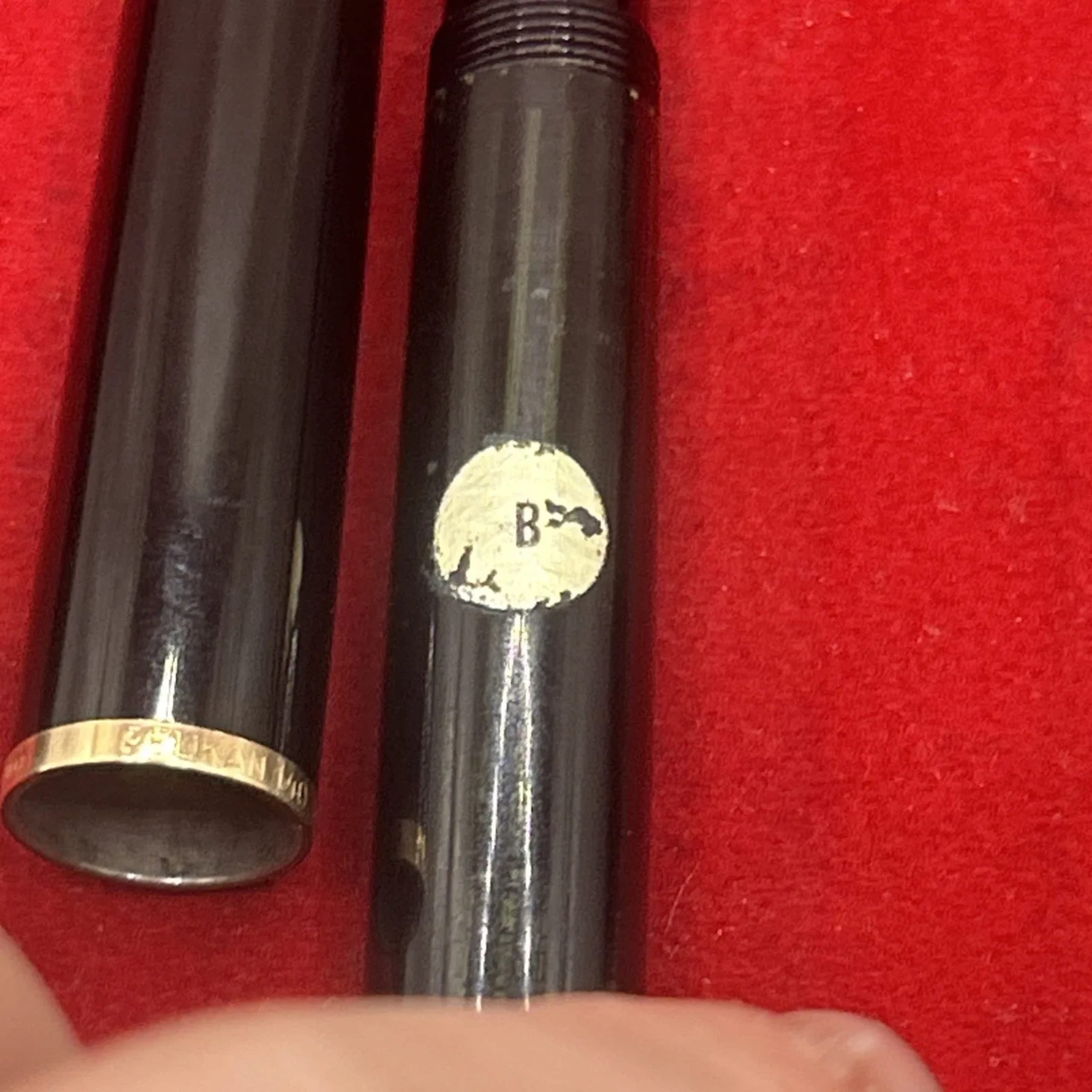 Pelikan 140 Fountain Pen 14C Gold Broad NIB With Sticker
