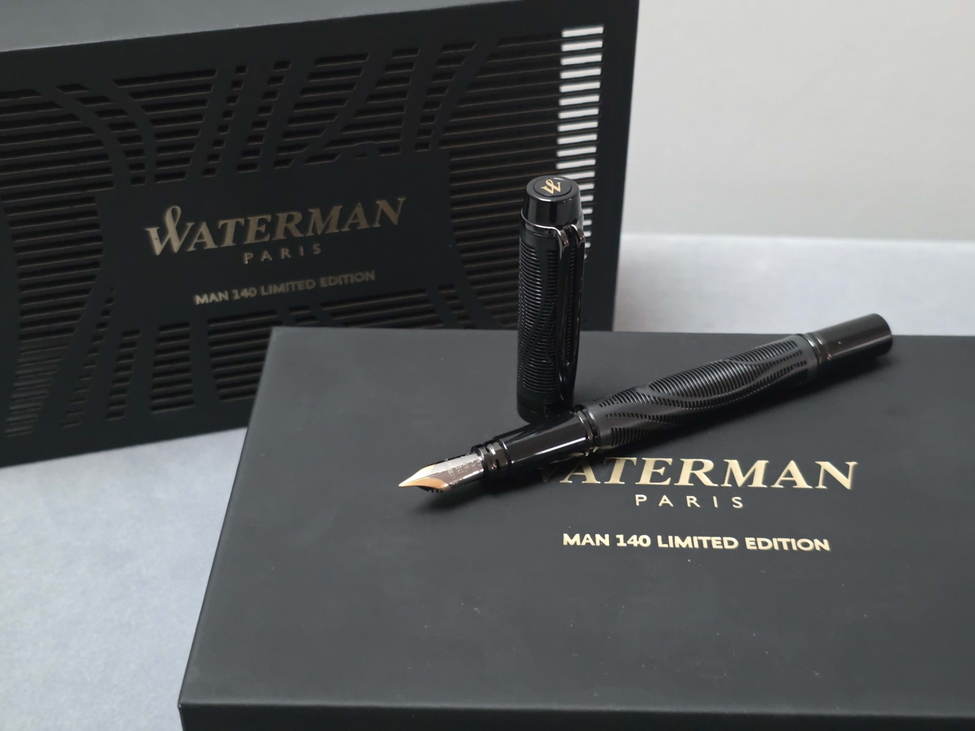 Waterman Le Man 140 Black Limited Edition fountain pen 18K Fine
