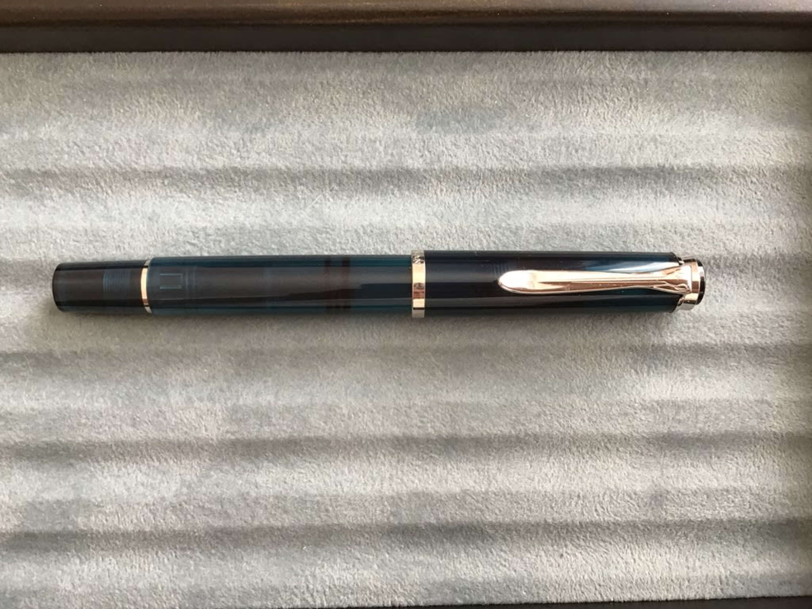 Pelikan M205 Classic Aquamarine Fountain Pen set