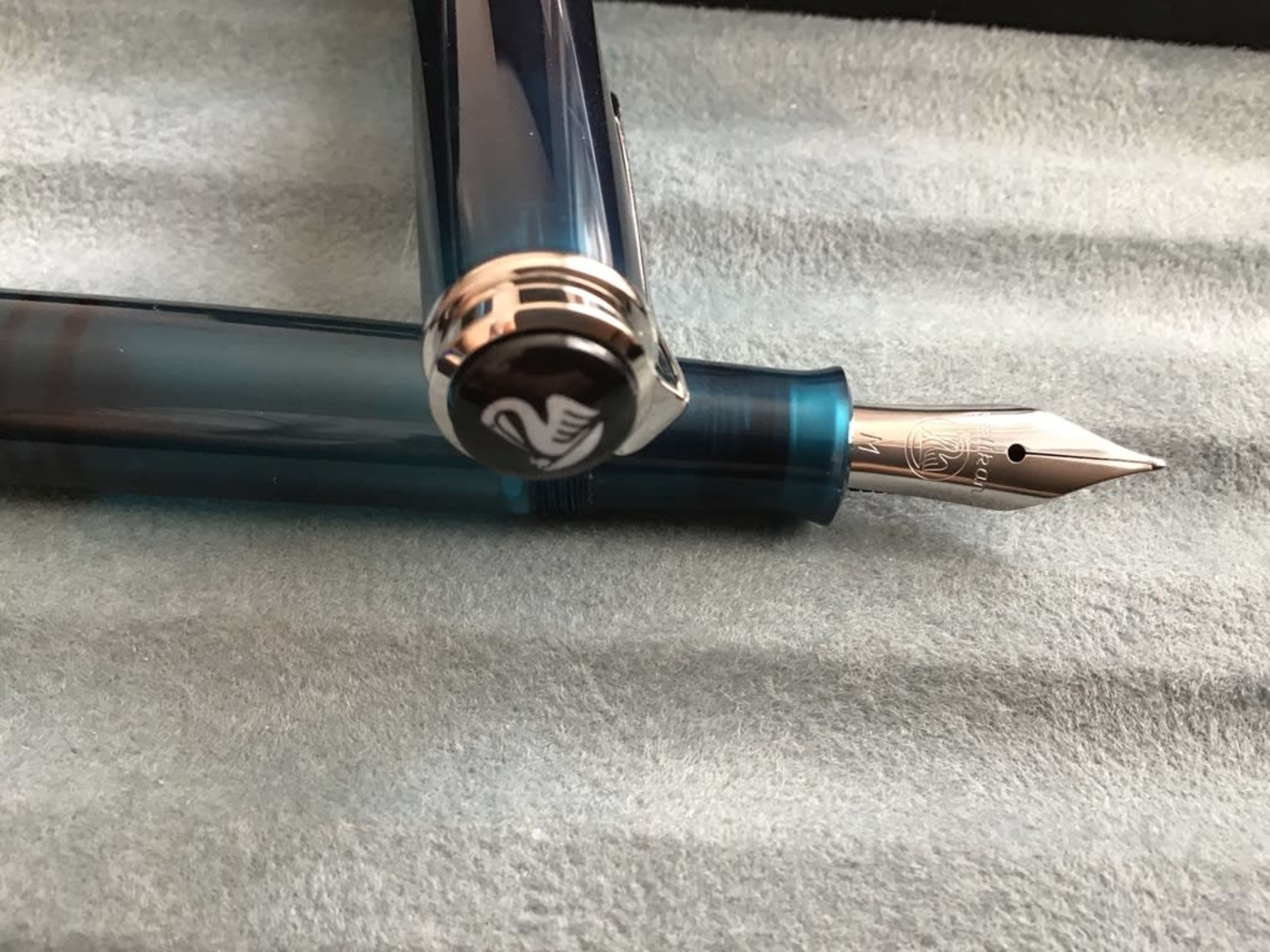 Pelikan M205 Classic Aquamarine Fountain Pen set