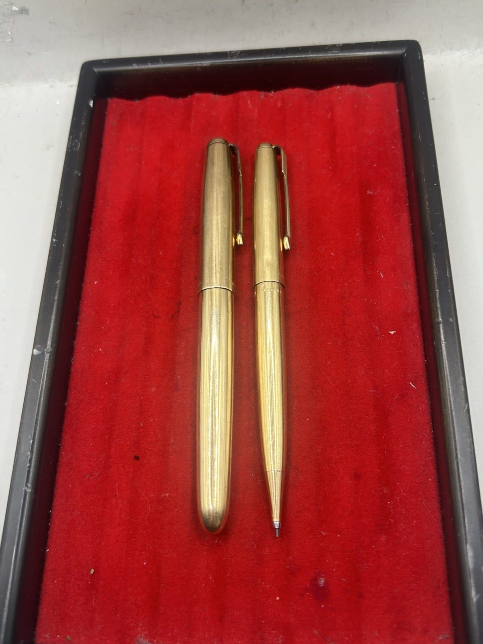Parker 51 Signet Fountain Pen And Pencil Set