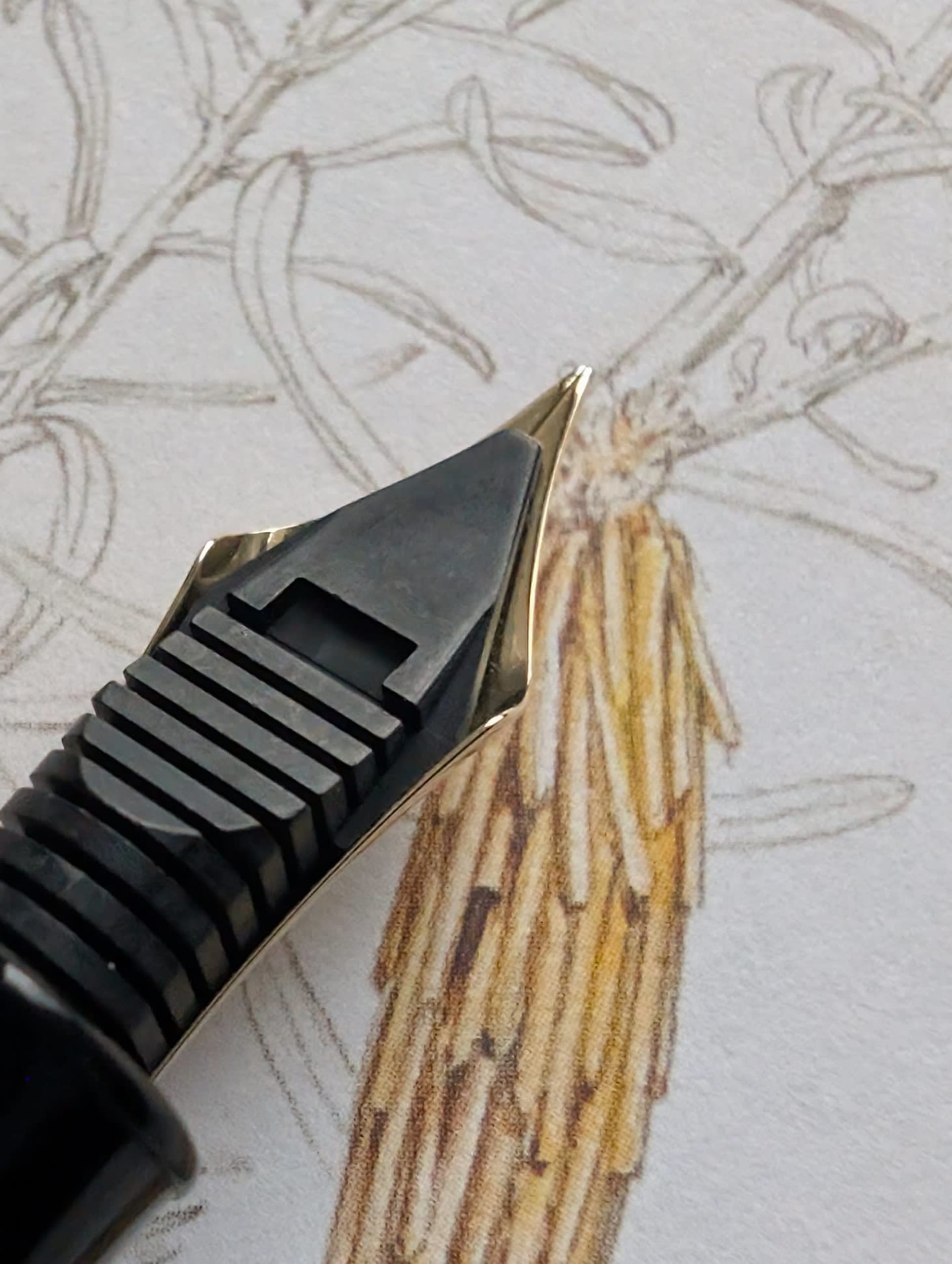 PLATINUM #3776 Century HIGO ZOGAN Ichō (Ginkgo)