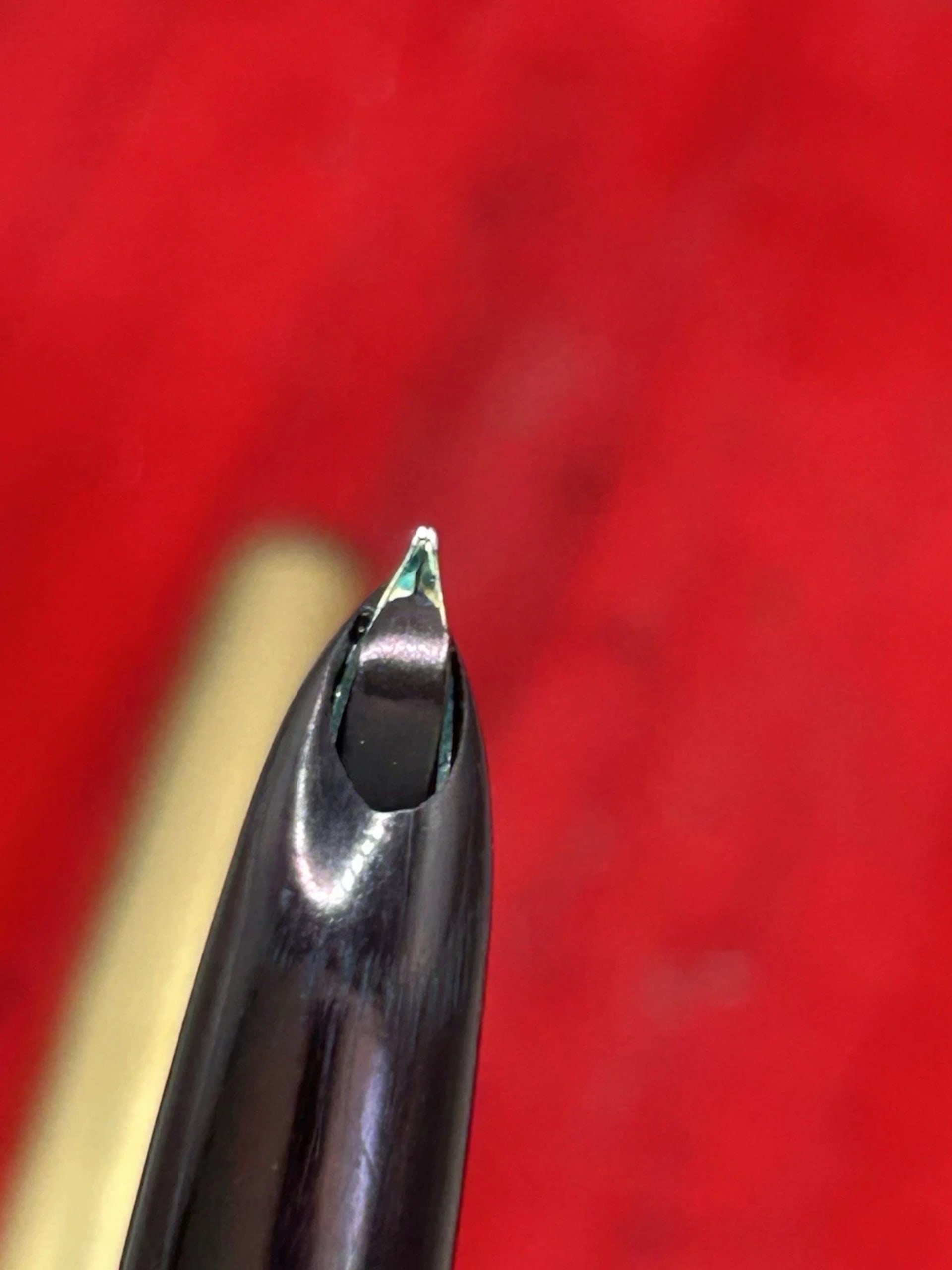 Parker 51 Vacumatic Fountain Pen Black Custom 14K NIB Restored Fine To Medium