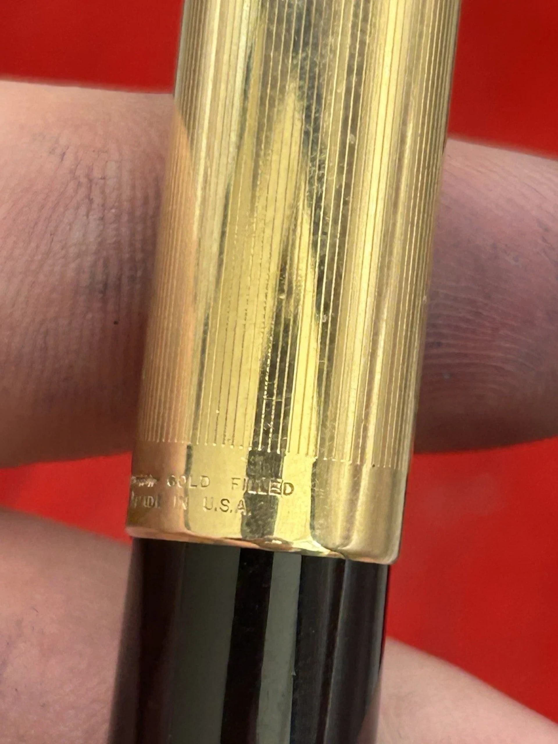 Parker 51 Vacumatic Fountain Pen Black Custom 14K NIB Restored Fine To Medium