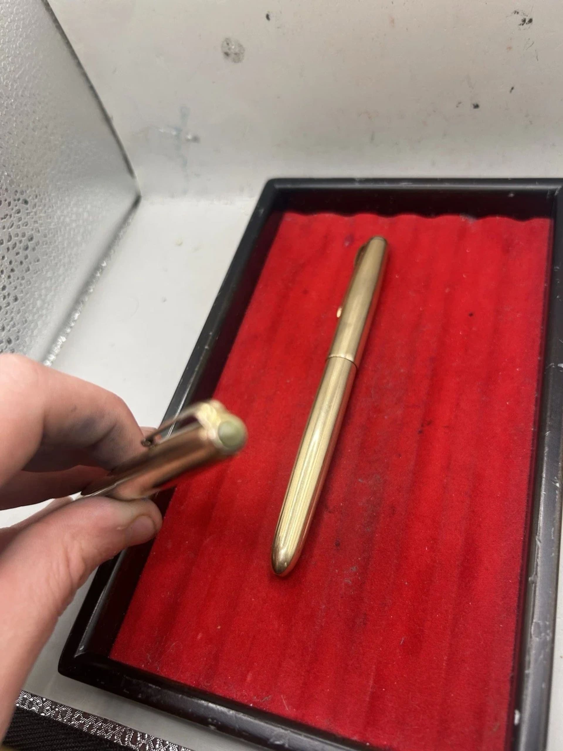 Parker 51 Signet Fountain Pen And Ballpoint Pen Set Engraved