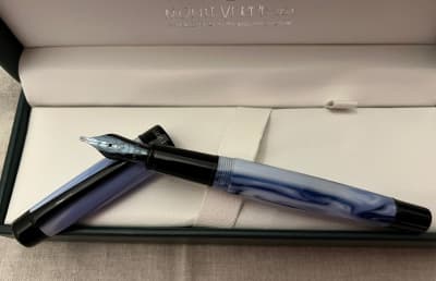 Monteverde PrimaBlue Swirl Pen 1