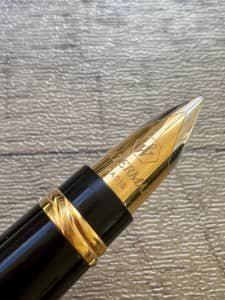 Vintage Waterman Liaison Fountain Pen – Black 18 K<F> 1