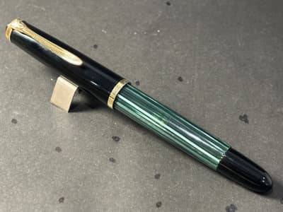 Pelikan 400Nn Green Fountain Pen 14K Flexy Nib - Restored (Bfp679) 1