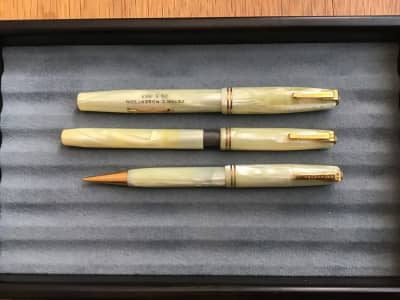 Vintage Waterman fountain pen and medical companion set in box 1