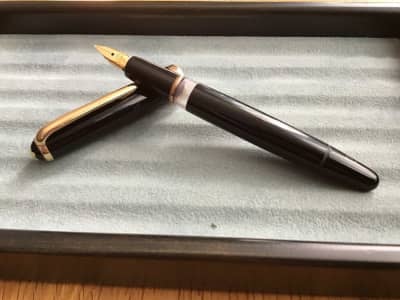 Vintage Montblanc 252 fountain pen - 14k OB Nib! - please read description 1