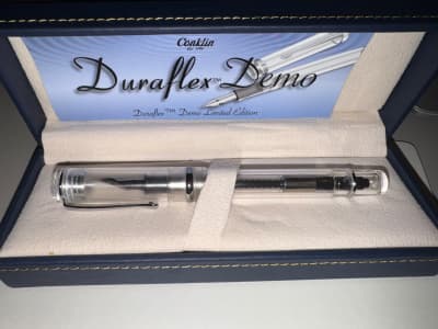 Conklin Duraflex Demo Limited Edition Fountain Pen - Medium JoWo Nib (#1642/1898) Box & Papers 1