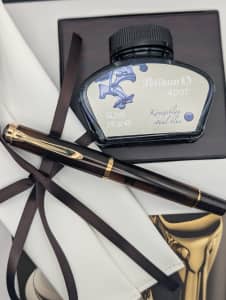 Pelikan Classic M200 Smokey Quartz Special Edition (2017) – Full Set – Mint/Uninked – B Nib 1