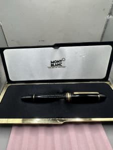 Mont Blanc Meisterstuck Fountain Pen 149 West Germany Boxed 1