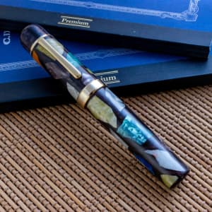 Brand New Sumimoe Studio King Pen Picasso Jowo #6 Steel B Nib Fountain Pen 1