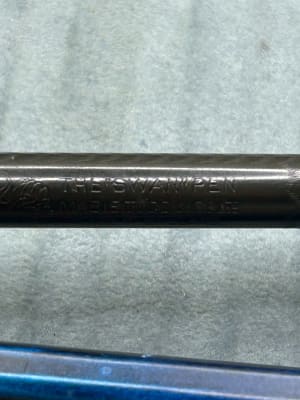 Vintage Mabie Todd Swan 1500 Eyedropper Fountain Pen - 14ct Medium nib 