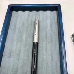 Parker 51 mkIII Aerometric fountain pen black Lustraloy 