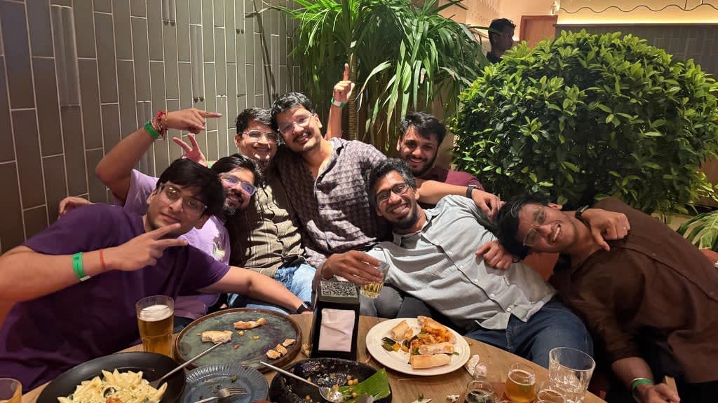 Farewell moment with Arjun at Zepto