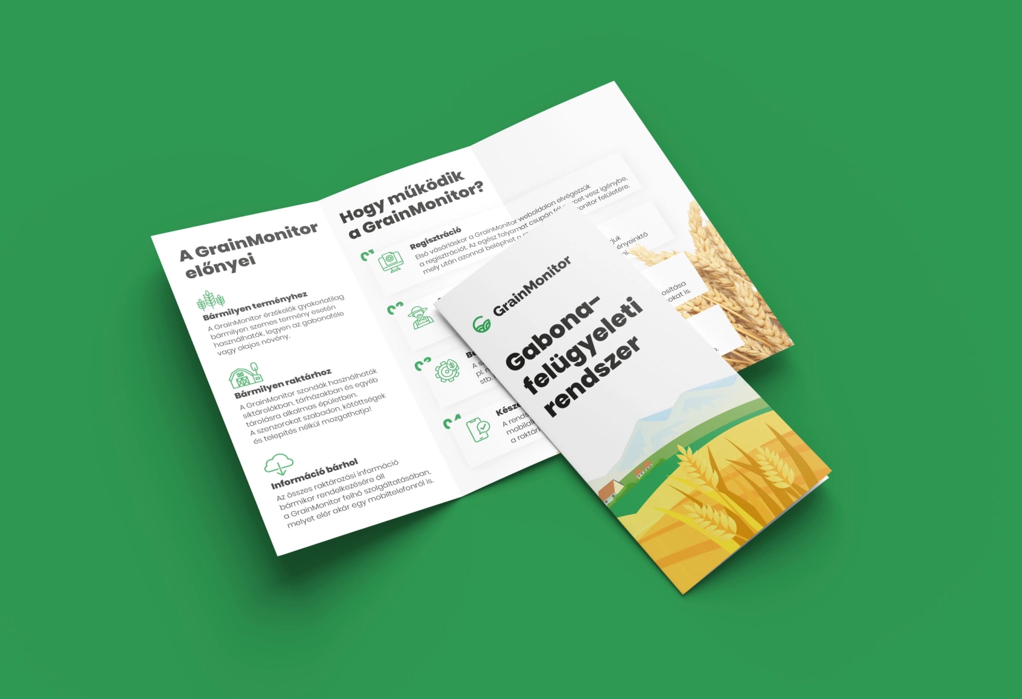 Print dizájn a GrainMonitor számára