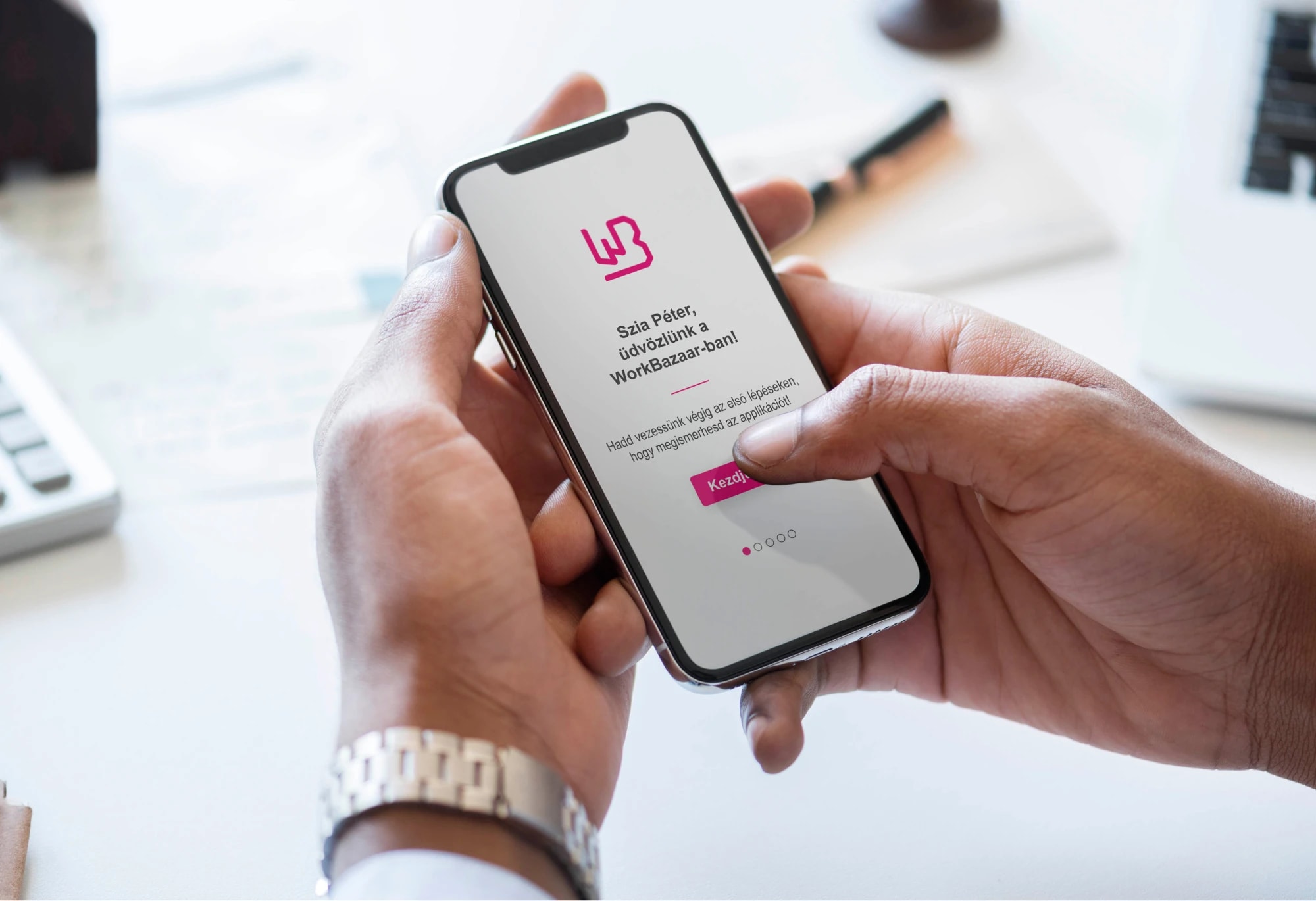 Logó és UI kit a T-Systems egyik applikációja számára