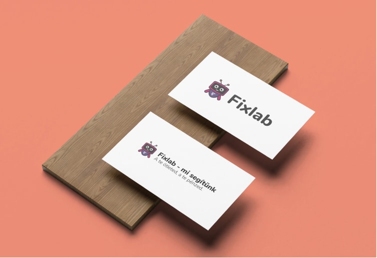 Fixlab.io arculat és UI dizájn