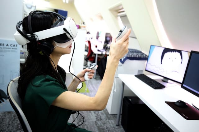 【写真】俳優・遊井亮子が語るVR映画の舞台裏――『猫が見えたら』日本語版で感じた「VRならでは」の演技とその可能性とは？（高村 由佳 ...