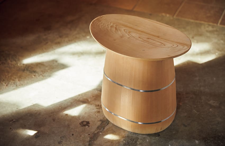 中川木工芸／比良工房】椹 おひつ 二合 me-002未使用 訳アリ 中川