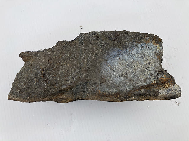 【写真】深海底から採取した「ガブロ」