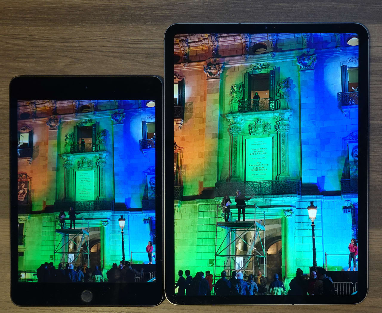 【写真】IPad Proとの比較 写真