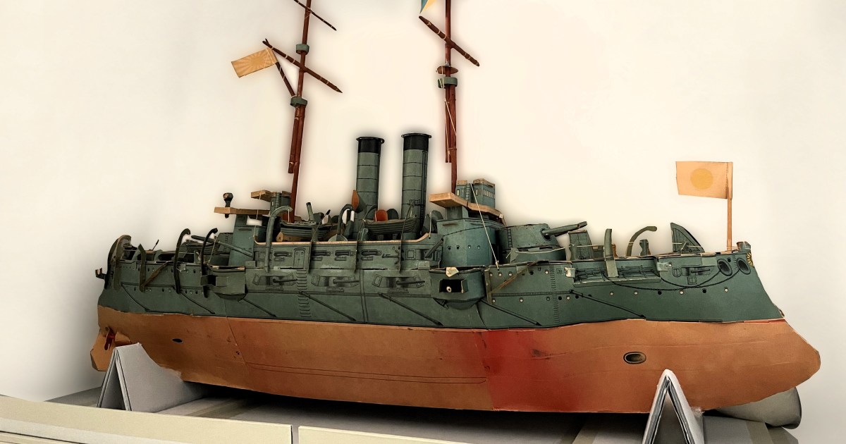 [新品未開封品] 完全復刻『少年倶楽部』附録大模型 軍艦三笠 Amazon.co.jp: 完全復刻「少年倶楽部」附録大模型軍艦三笠