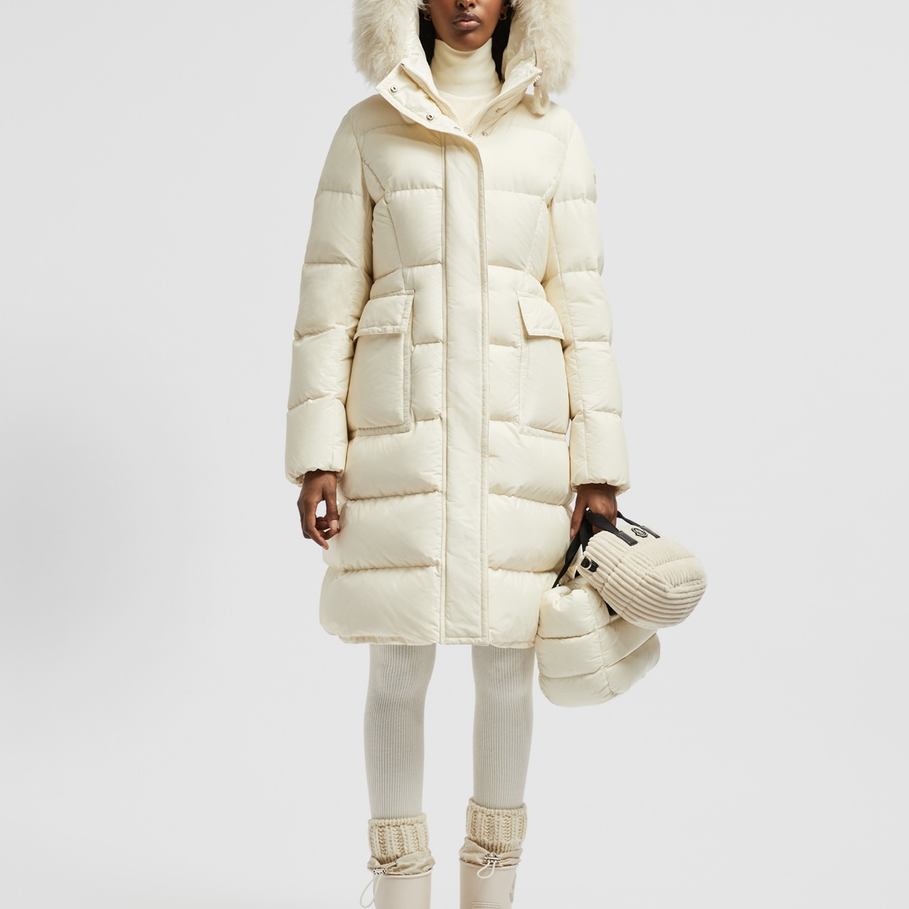 Moncler Blain Long Down Jacket
