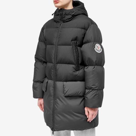 Moncler Bosona Matte Nylon Down Parka, Functional Urban Winter Outerwear