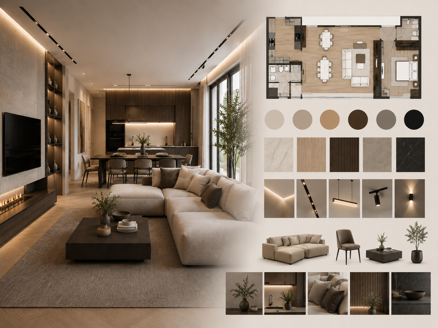 Interior design e concept
