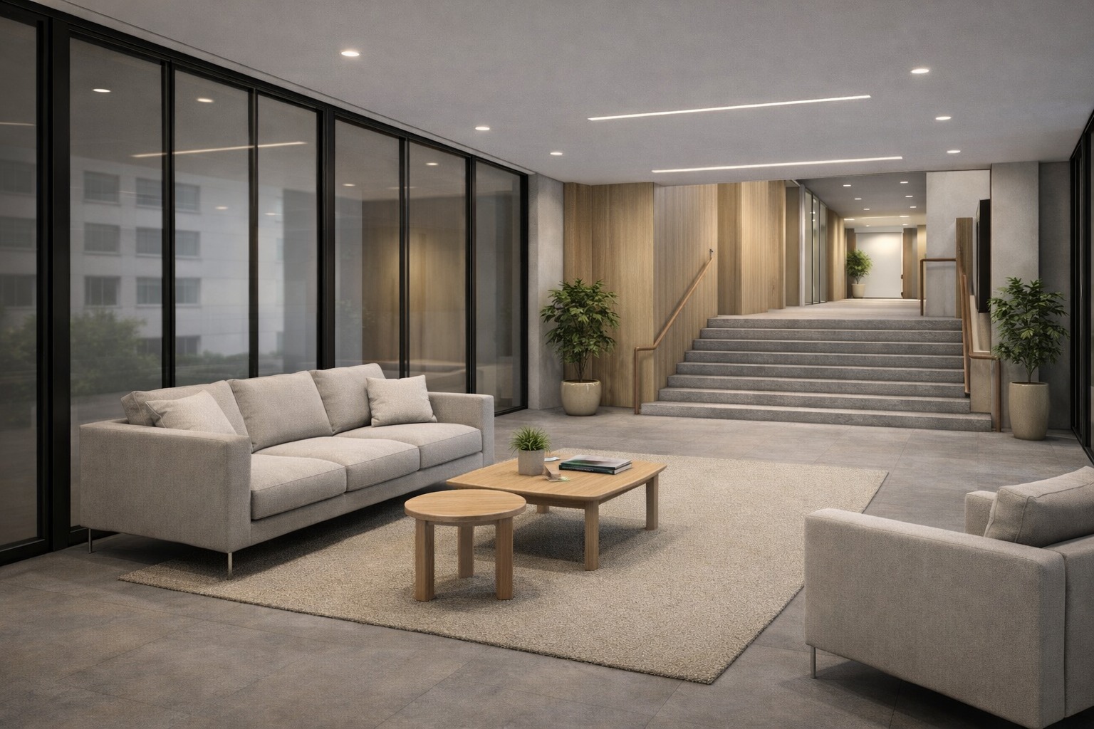 Rendering ingresso Student Housing Torino