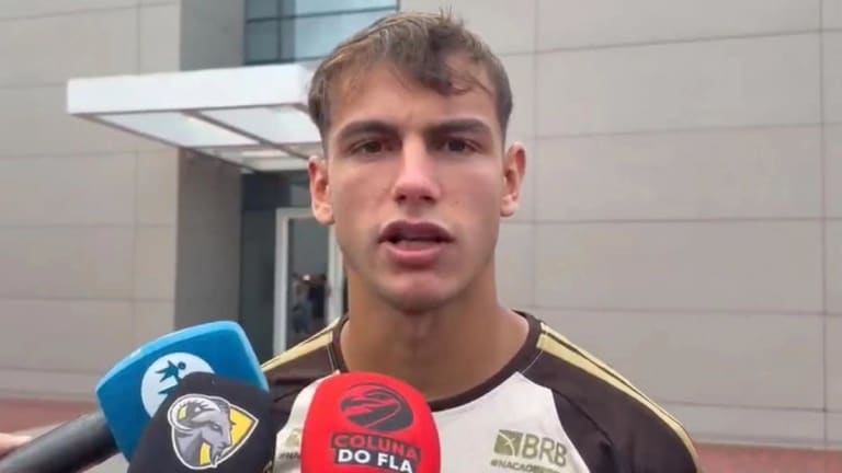 Joaquín Freitas revela distanciamento de Colidio antes de clássico entre Flamengo e Vasco