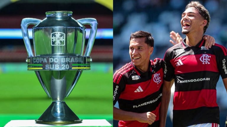 Flamengo e Vasco duelam hoje pela Copa do Brasil Sub-20 com transmissão ao vivo