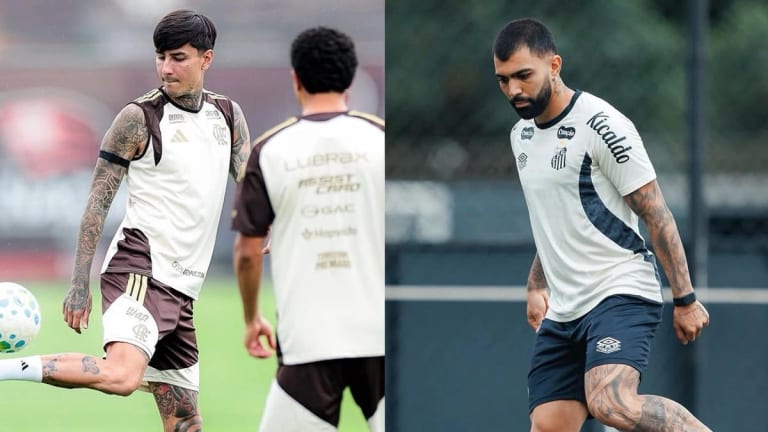 Flamengo e Santos comparam números e aproveitamento antes de duelo decisivo no Brasileirão
