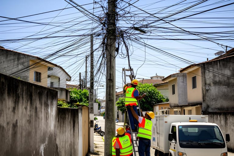 Operação contra furto de energia identifica 223 fraudes em Duque de Caxias