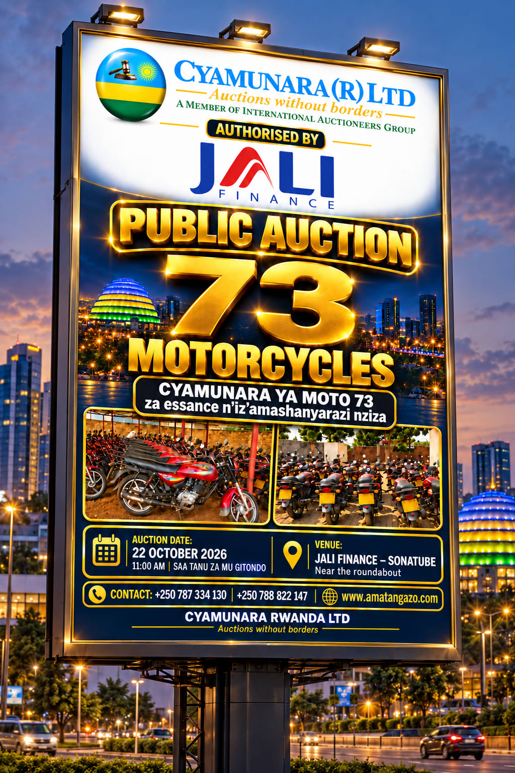Jali Finance auction