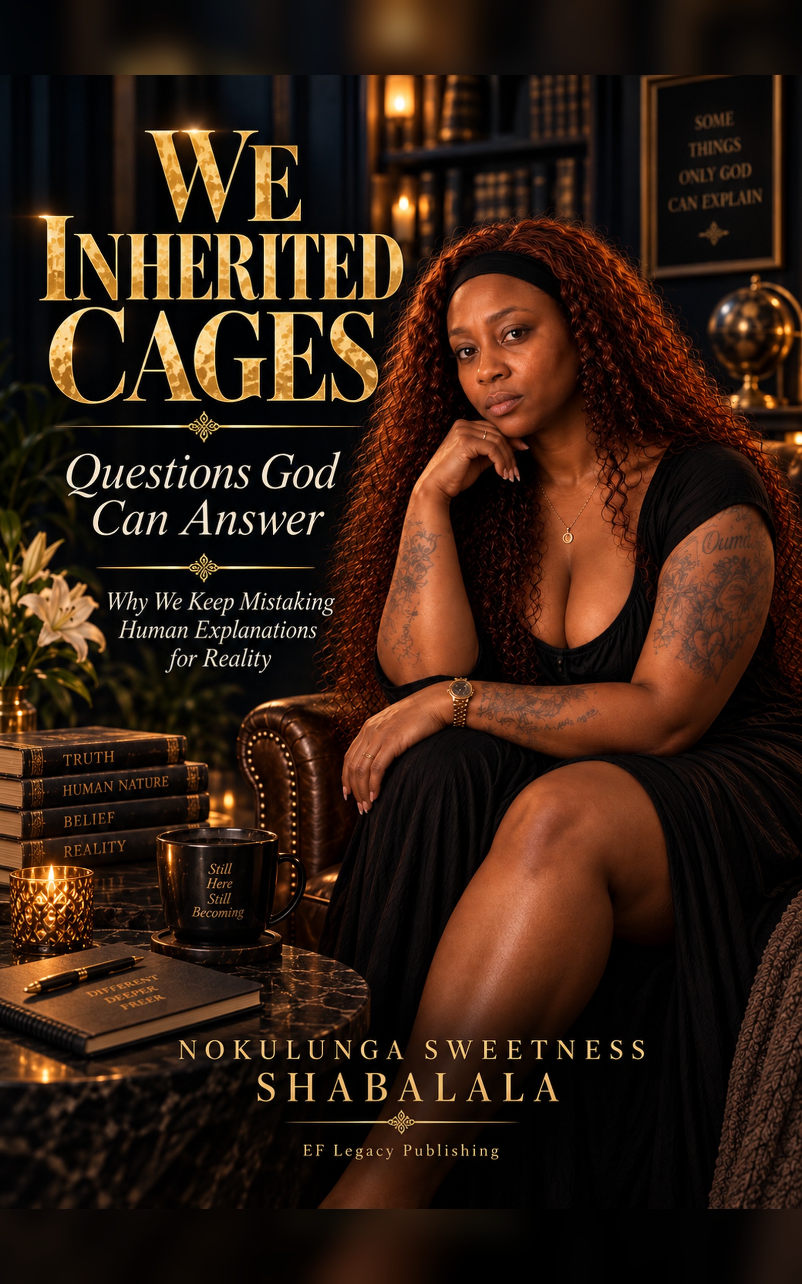 Official published cover of WE INHERITED CAGES