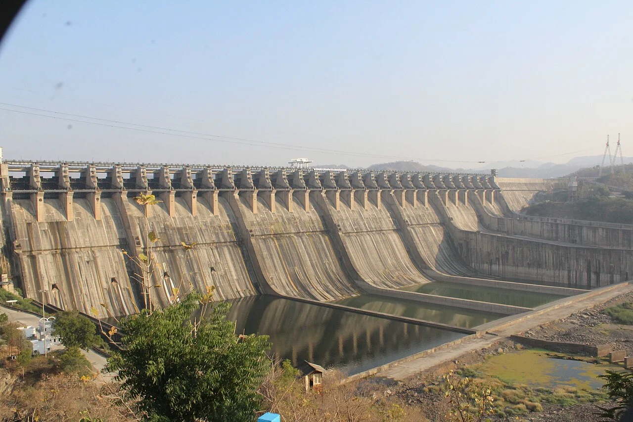 Sardar Sarovar Dam on Narmada River