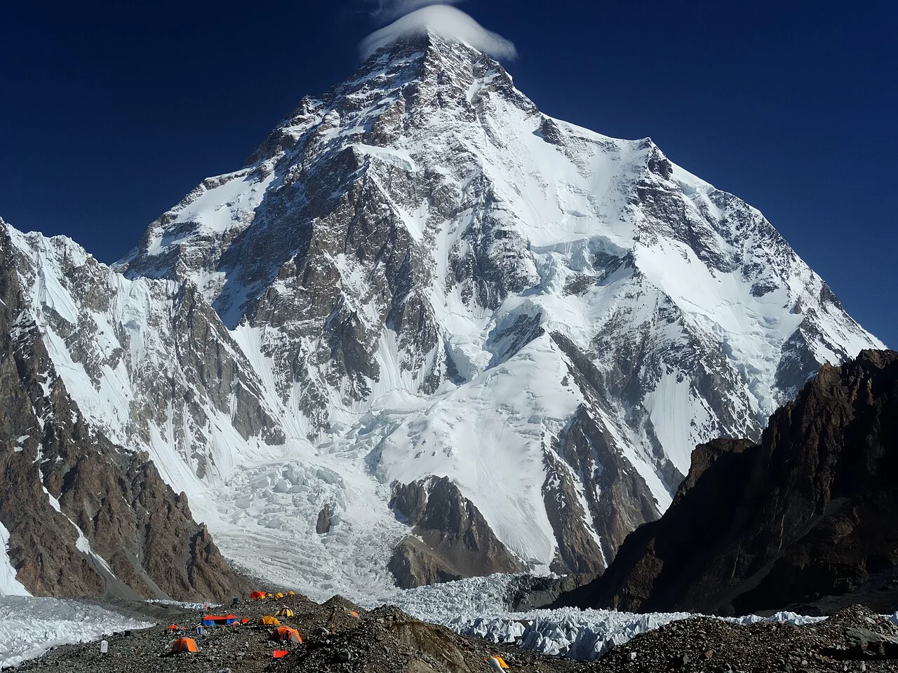 Mount K2 Godwin Austen in the Karakoram Range