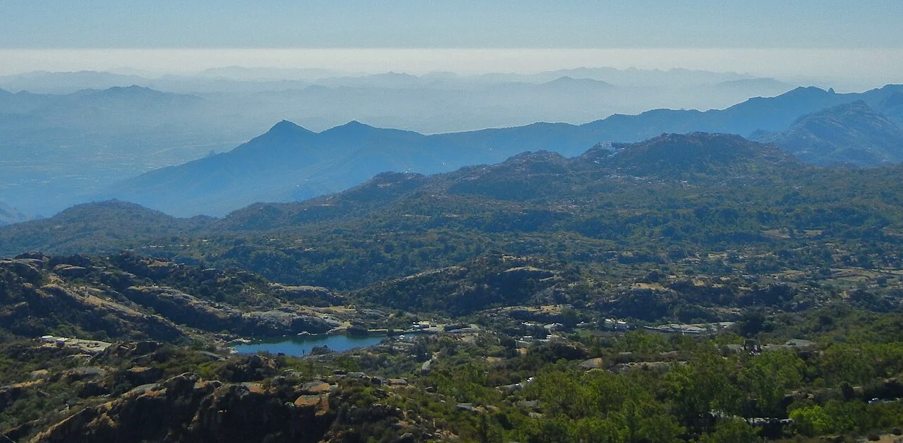 Guru Shikhar peak in Aravalli Range at Mount Abu