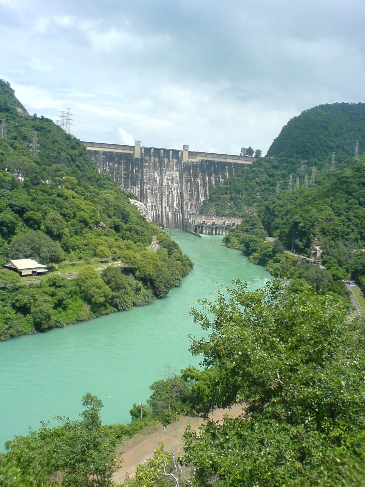 Bhakra Dam on Sutlej River