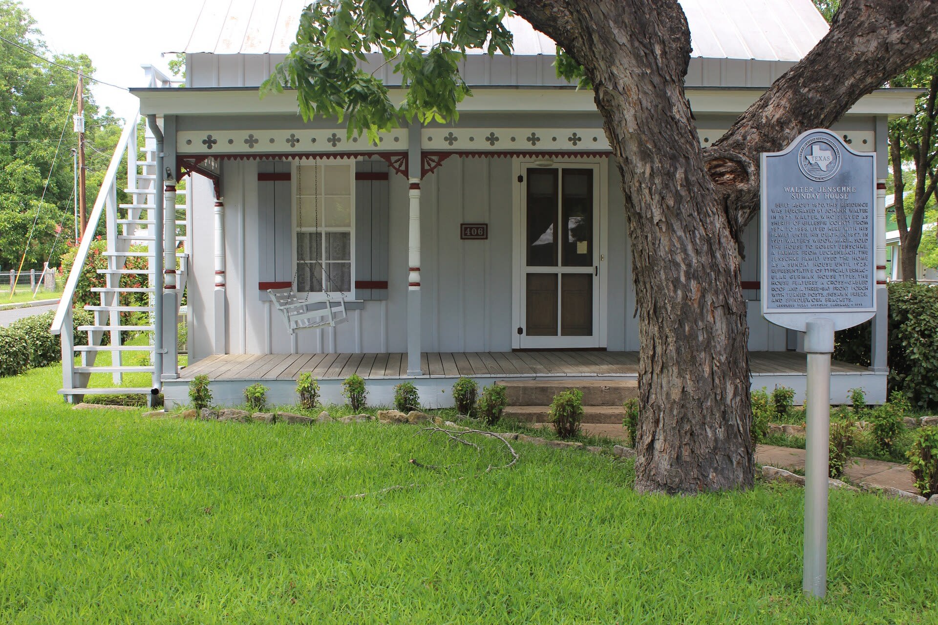 Historic Sunday House in Fredericksburg, Texas