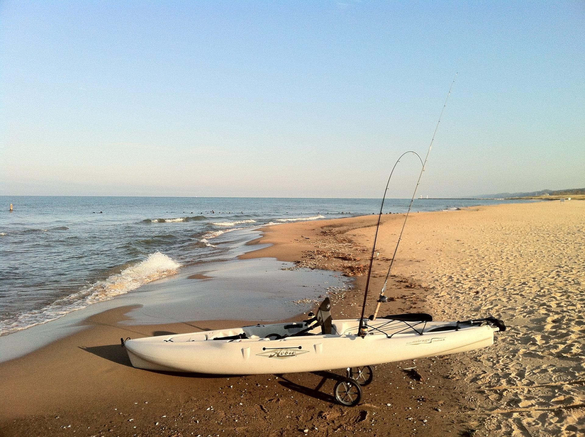 Oval Beach along Lake Michigan in Saugatuck
