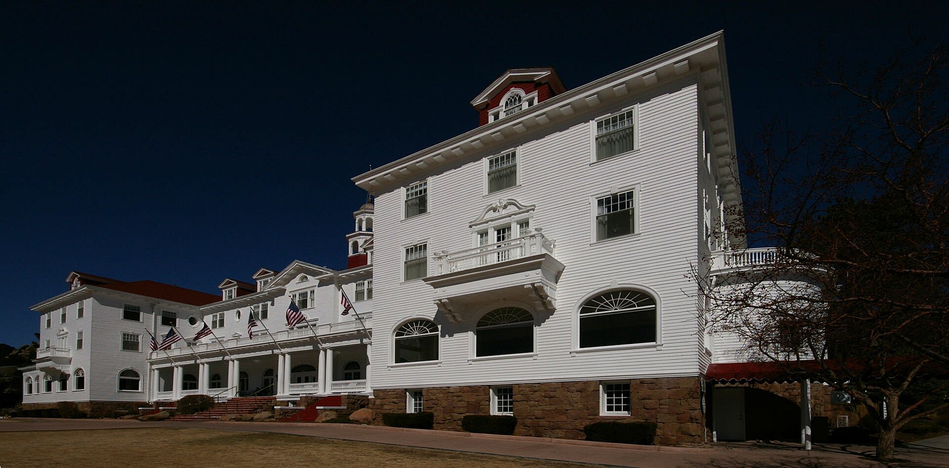 The Stanley Hotel, home of the Cascades Restaurant