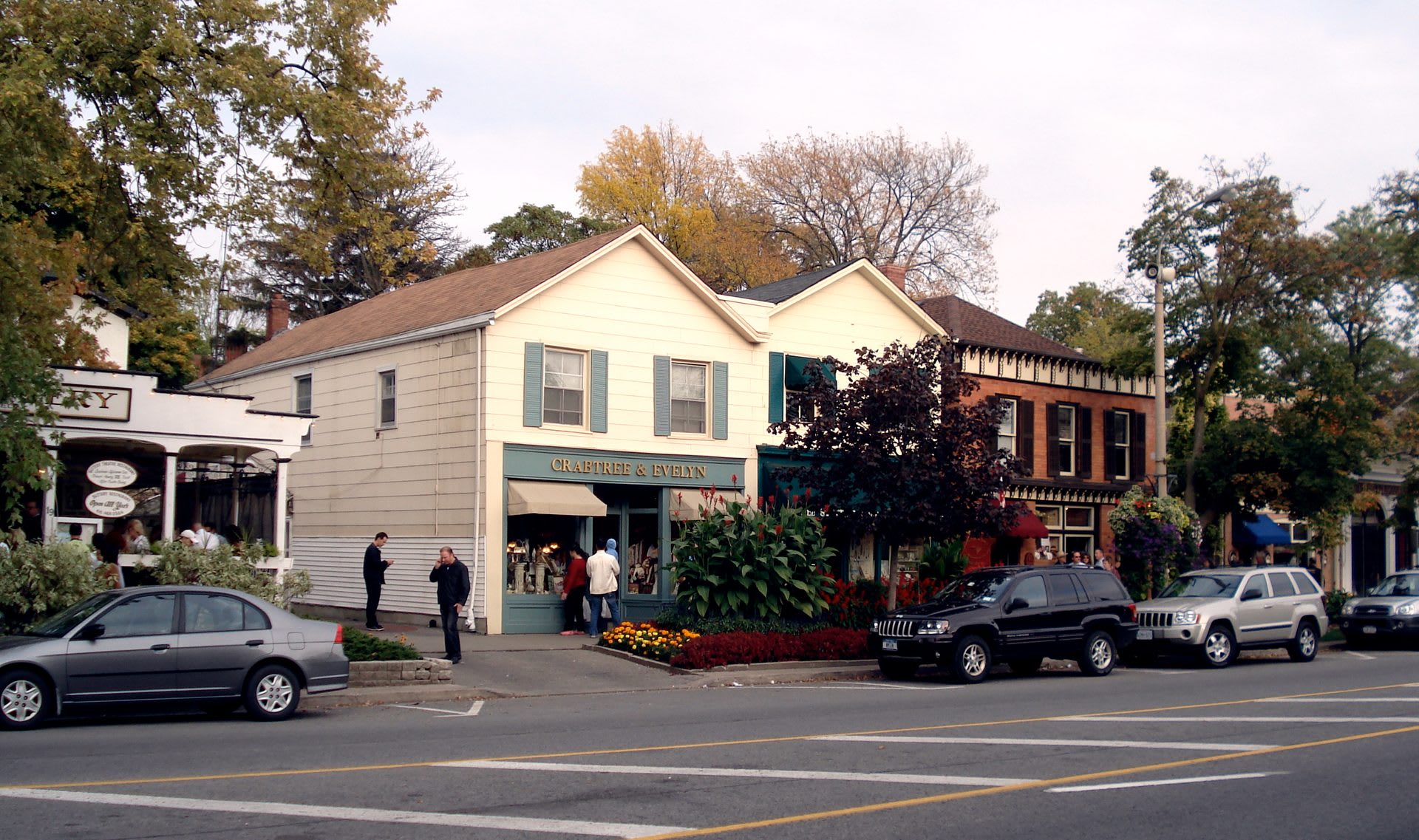 Queen Street, the historic main street of Niagara-on-the-Lake, Ontario