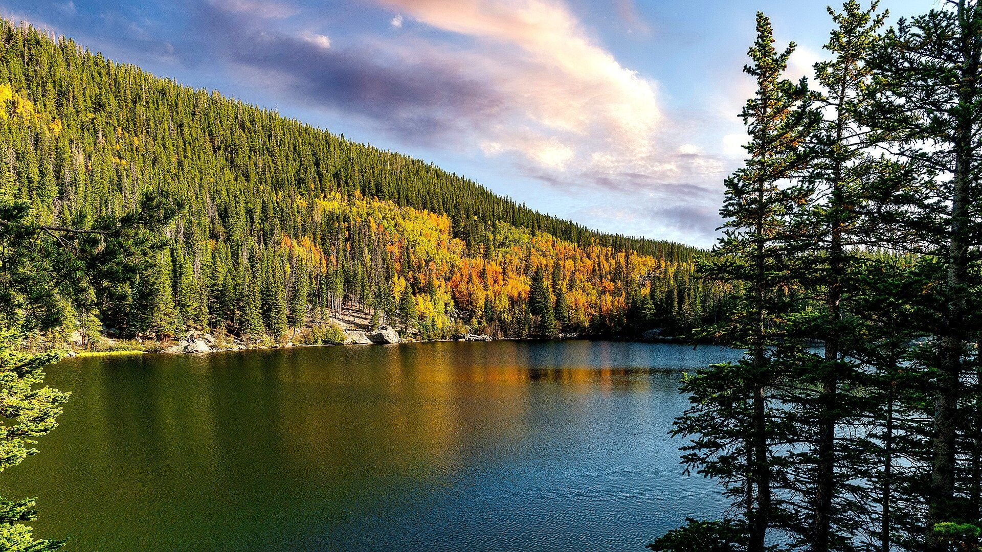Bear Lake in Rocky Mountain National Park
