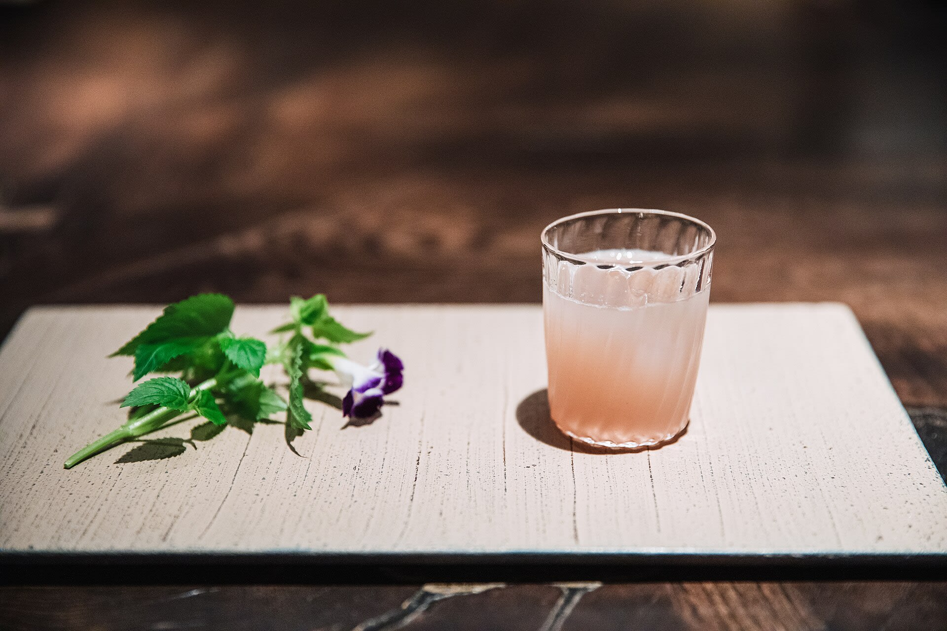 A cocktail from Gen Yamamoto, a Tokyo omakase-style cocktail bar